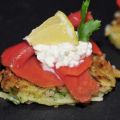 Tapas & Fingerfood: Mini Rösti mit Lachs und[...]
