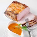 Schweinebraten mit Salbei-Senf-Sauce