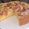 Erdbeer-Rhabarber-Joghurtkuchen