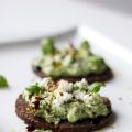 Avocado - Ziegenkäse - Creme