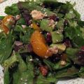 Salat mit Cranberries, Walnüssen, Mandarinen,[...]