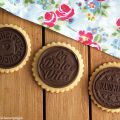Erdnussbutterkekse mit Schokotäfelchen