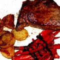 Steak mit Paprika