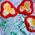Gefüllte Paprika mit Ei