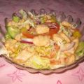 Bunter Salat mit Huhn