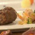 Rinderroulade in Curry auf Gemüsebett (Peer[...]