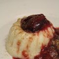 Semoule de riz avec compote de quetsches