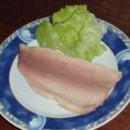 Forellenfilet mit frischem Sahne-Meerrettich