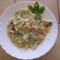 Penne mit Käsecreme