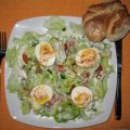 Gemischter Salat mit Ei