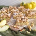 Apfelkuchen mit Pudding und Streuseln -[...]