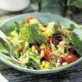 Sommersalat mit Brunnenkresse