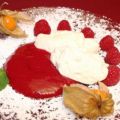 Ricotta-Creme mit Himbeer-Mousse
