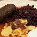 Rinderroulade mit Rotkohl und Kartoffelgratin[...]