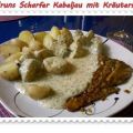 Fisch: Scharfer Kabeljau mit Kräutersoße