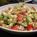 Salsa mit Avocado und Feta