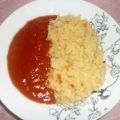 Couscous mit scharfer Sauce