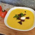 Herbstliche Kürbis-Kartoffel-Suppe