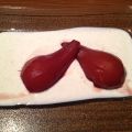 Rotwein-Birnen mit Vanillejoghurt
