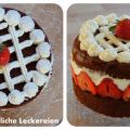 ♥ Schoki-Erdbeersahnetorte ♥