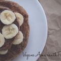 {Vegan} Amaranth Pancakes