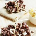 Popcorn-Chocolate Bars. Popcorn-Schokostangen.[...]