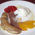 In Rum pochierte Bananen mit Schokoladensoße[...]