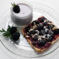 Brombeerkuchen mit Brombeer-Kokos Creme