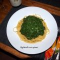 Tagliatelle con spinaci