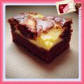 Rezept für Brownies mit Frischkäse
