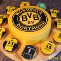 BVB Torte und Cupcakes