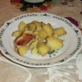 Pfannenkartoffeln mit Kümmel und Käse
