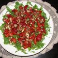 Salate: Raukesalat mit marinierten Erdbeeren