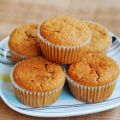 Kokos-Sauerkirsch-Muffins