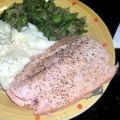 Pochierter Lachs mit Dill