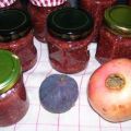 Feigen-Granatapfel-Mamelade