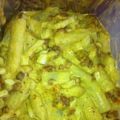 Spargelsalat mit Ei und Schinken