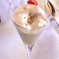 Zabaione mit Tonkabohnen und Haselnüssen