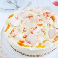 Wildpfirsich no bake Cheese Cake mit Aprikosen[...]