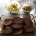 Kasseler mit Sauerkraut und Kartoffelstampf