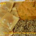 ~ Hauptgericht ~ Tofu mit Karotten-Paprika-Püree