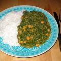 Saag Aloo / Saag Chana *vegan*