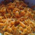 Möhrensalat mit Chili und Knoblauch