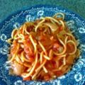 Spagetti mit Tomatensoße