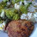 Broccoli-Reis-Pfanne mit Schweinesteaks