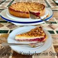 Johannisbeer-Käsekuchen mit Streuseln