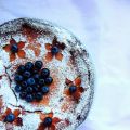 kleines Wochenendsüß: Käsekuchen mit Blaubeeren