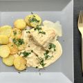 Hähnchenbrust mit Senf-Sauce