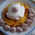 Dessert - Gegrillte, karamellisierte Ananas