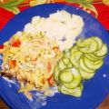 Schweinekoteletts mit Zucchini